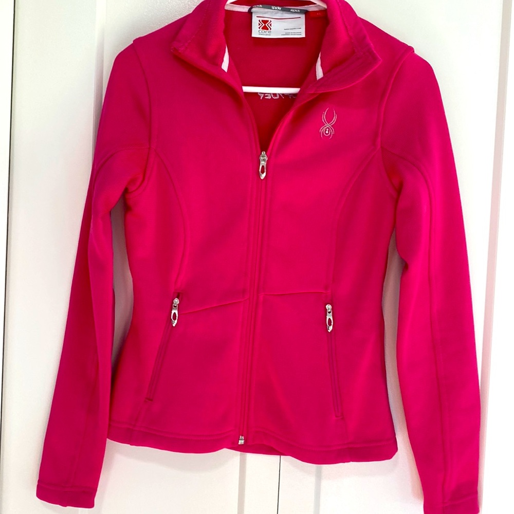 EUC Women’s Pink Spyder Core Jacket |Size XS /TP